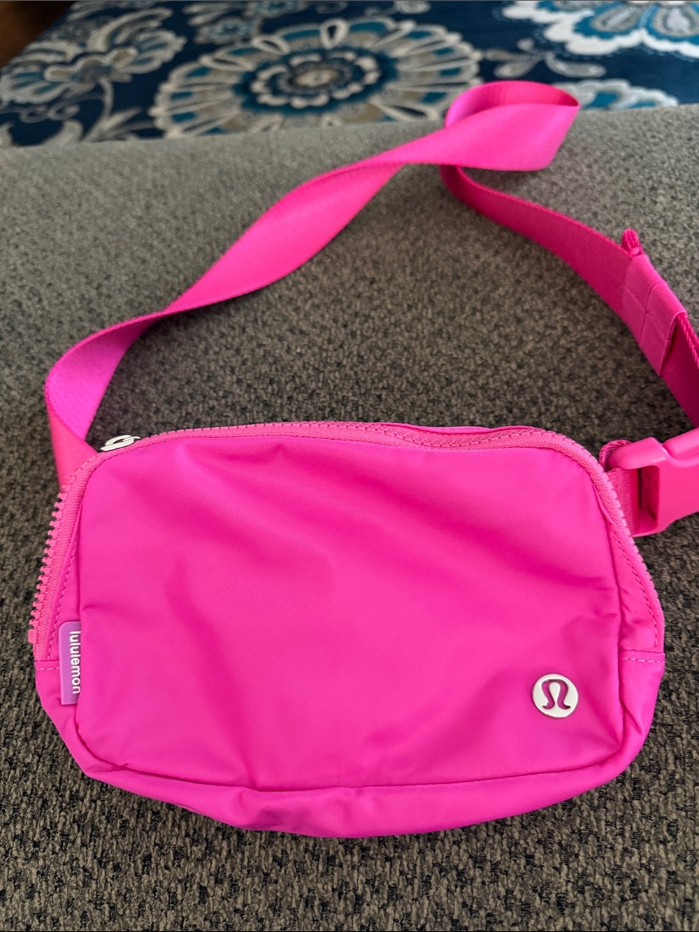 lululemon athletica Hot Pink Crossbody Pouch